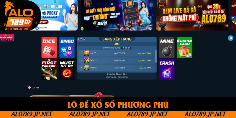 TRANG CHỦ 50 Lô đề xổ số phương phú