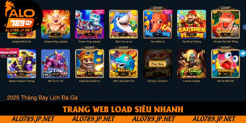 TRANG CHỦ 48 Trang web load siêu nhanh