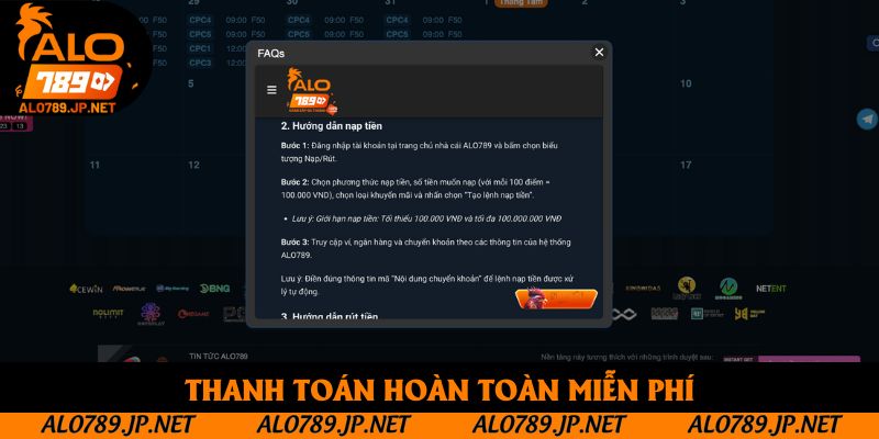 TRANG CHỦ 55 Thanh toán hoàn toàn miễn phí